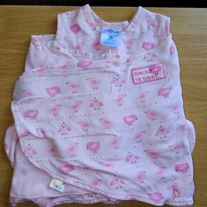 HALO NB 0-3 Pink Bird Swaddle Sleep Sack